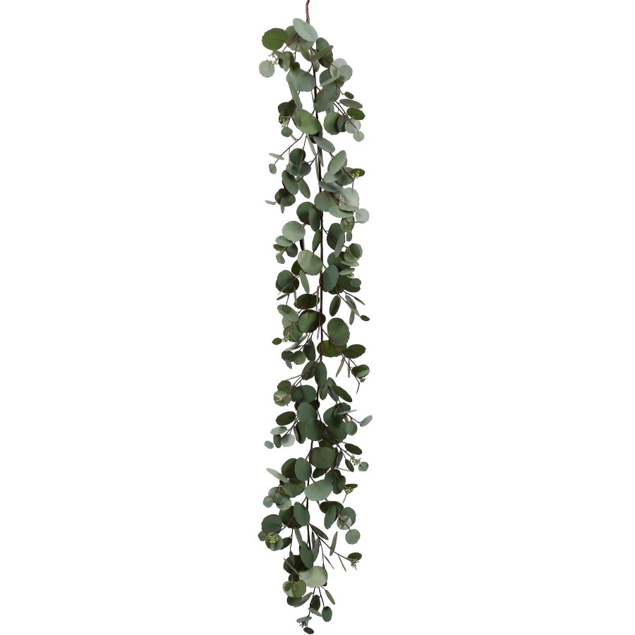 Winward Home Seeded Eucalyptus Garland 5-Ft Long New