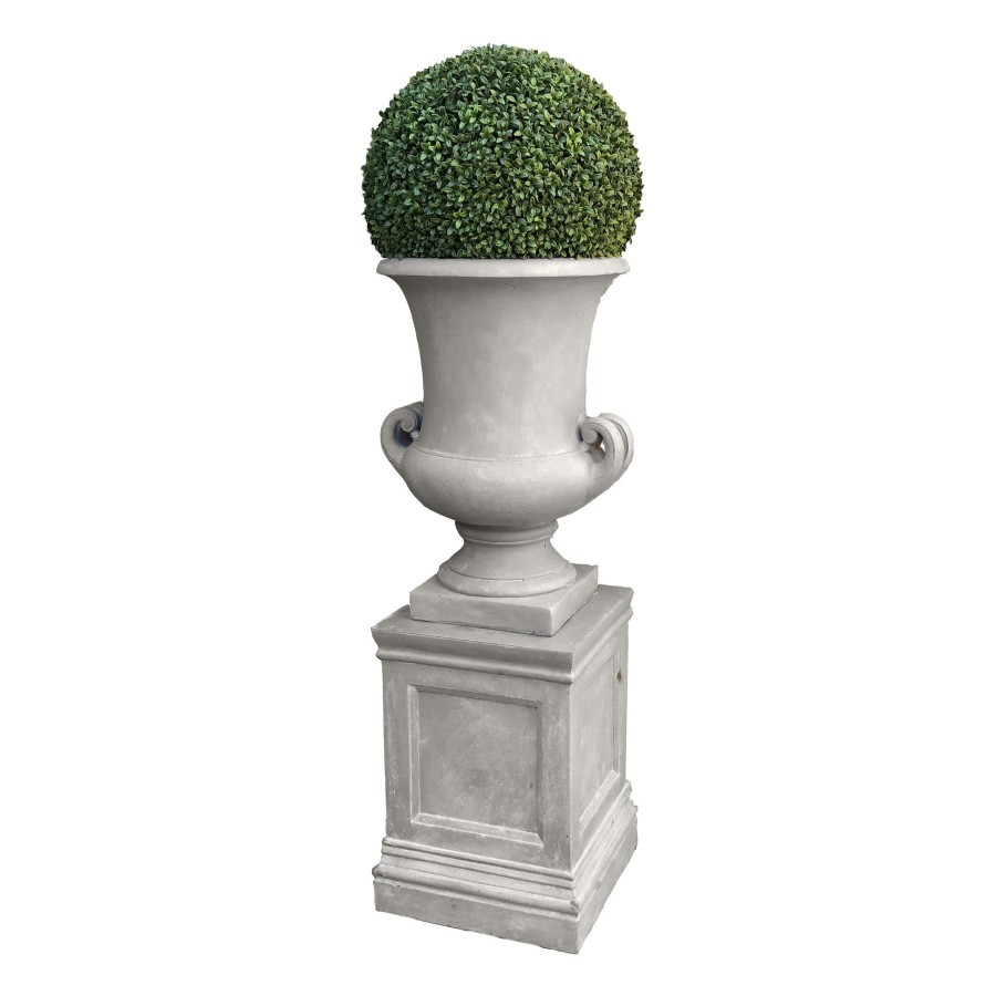 Winward Home Boxwood Ball In Handle Urn 5' Best