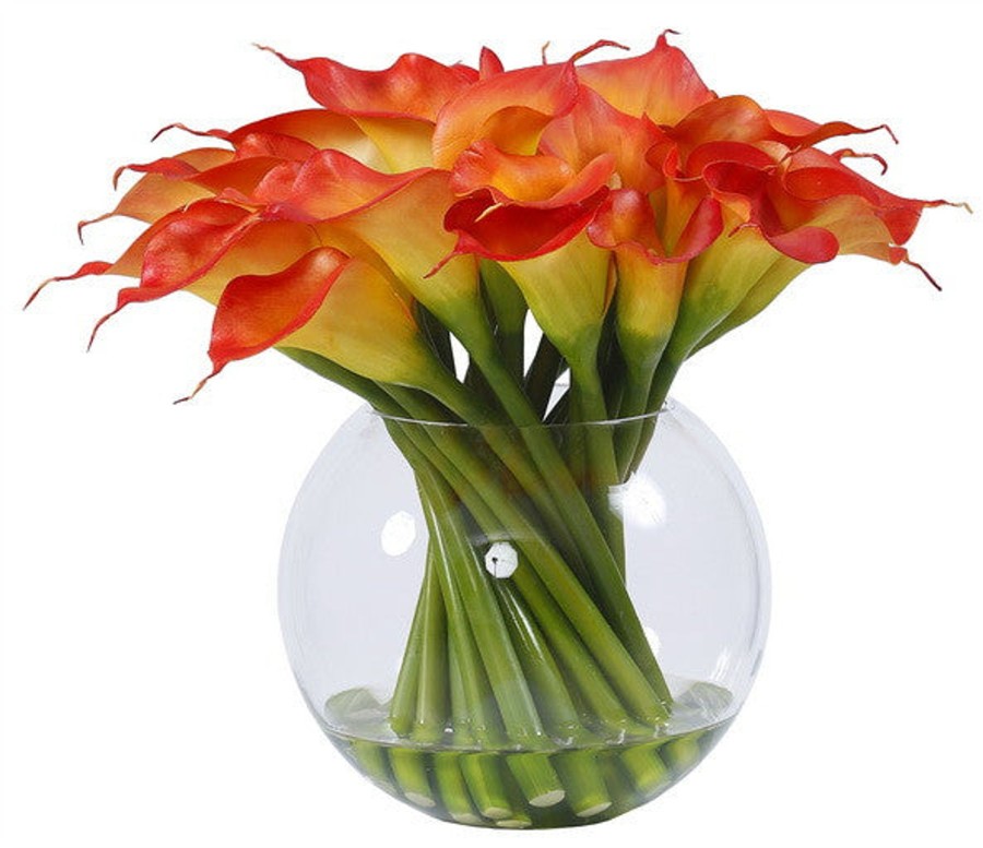 Winward Home Glass Calla Lily 14.5" Wholesale