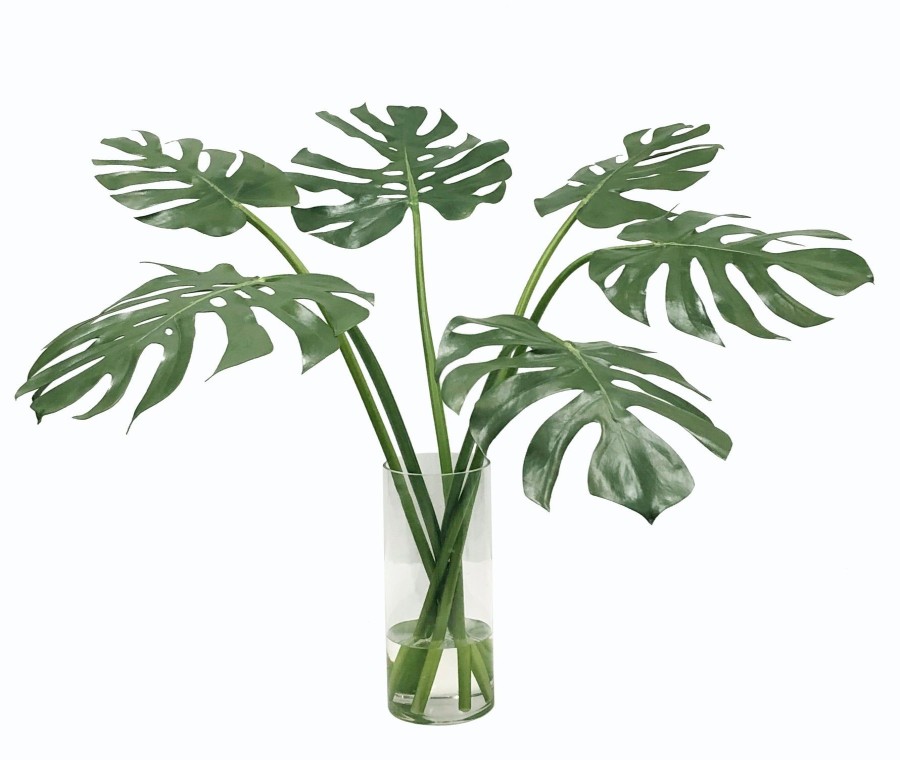 Winward Home Multi Monstera In Vase 31" Wholesale