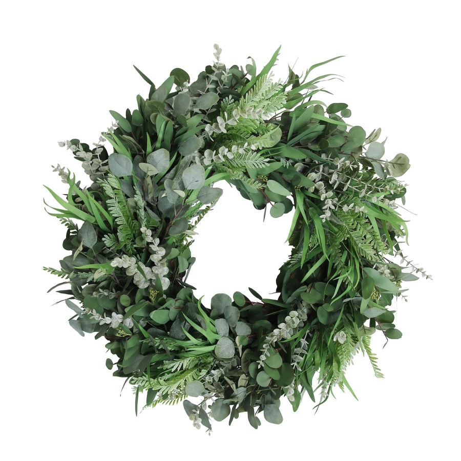 Winward Home Deluxe Eucalyptus Wreath 30" Online