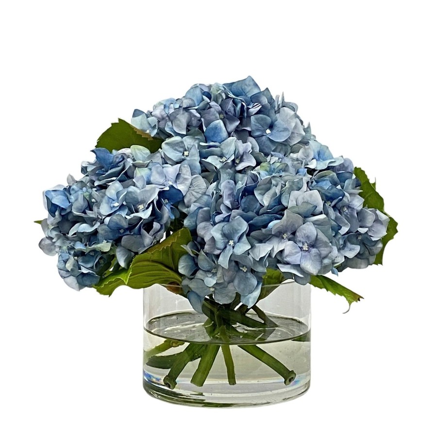 Winward Home Hydrangea In Cylinder 10.5" Clearance