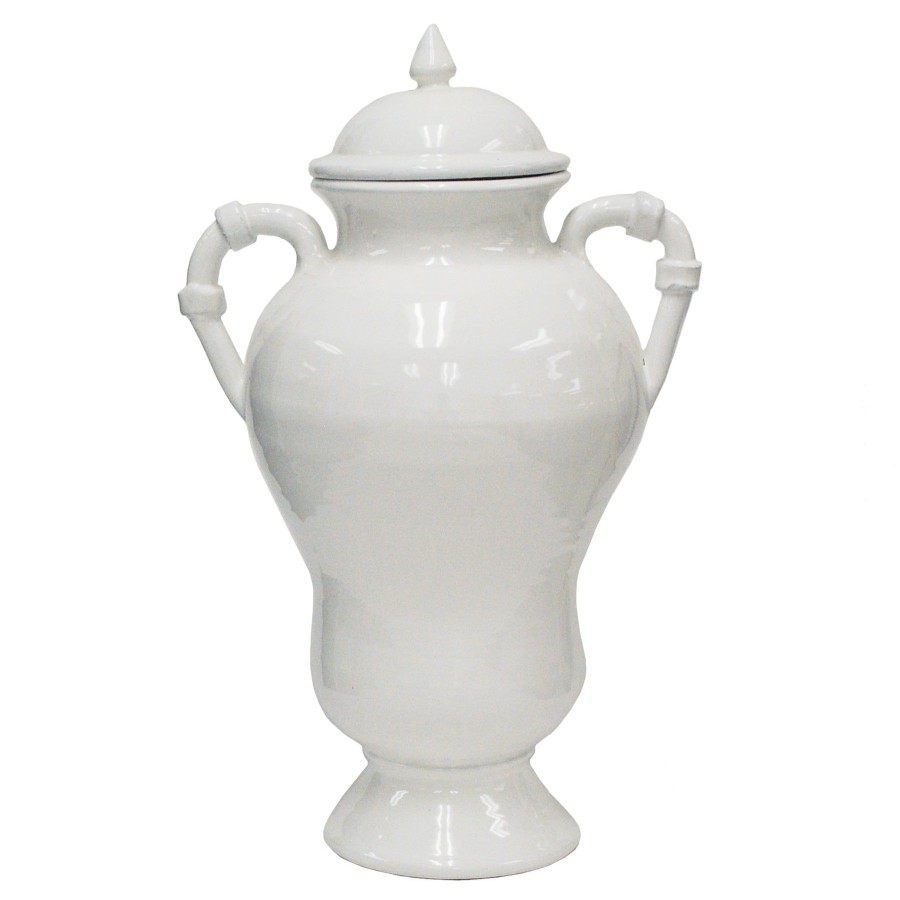 Winward Home Potter'S Handled Urn 23" Hot