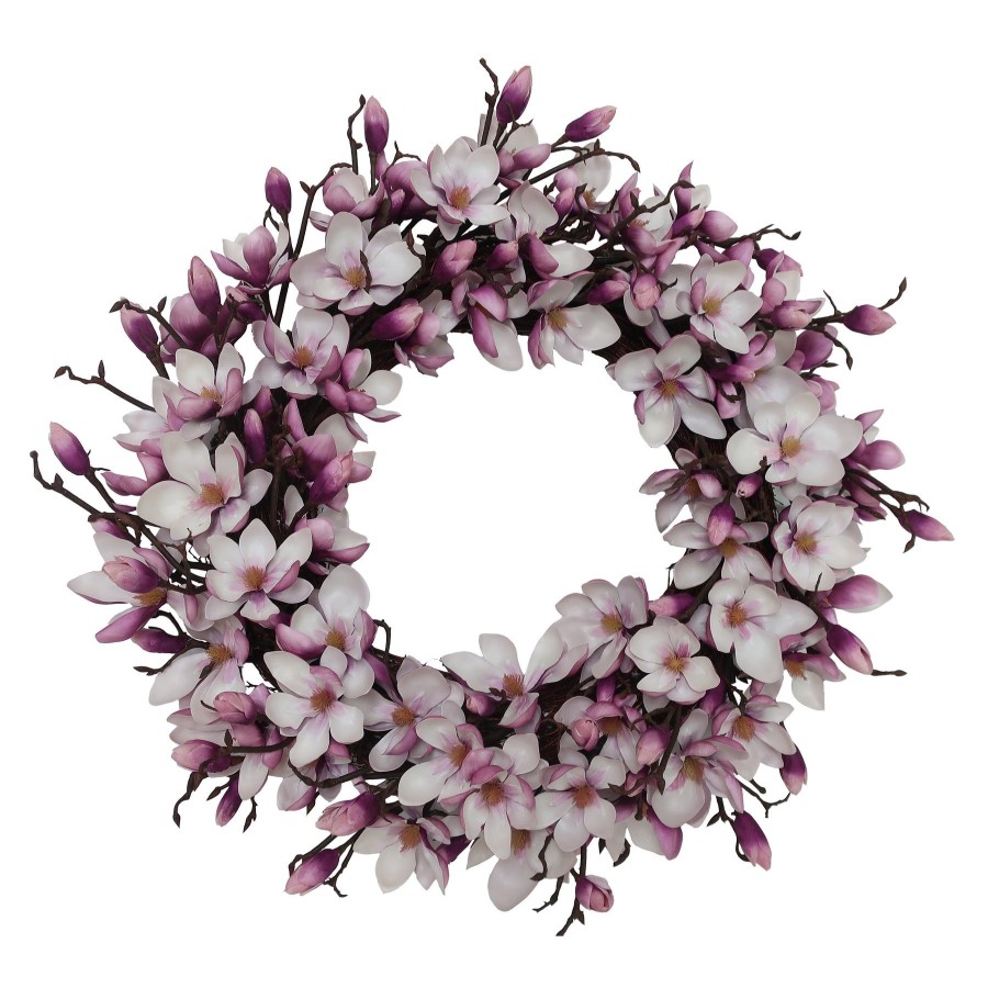 Winward Home Deluxe Tree Magnolia Wreath 36" Wholesale