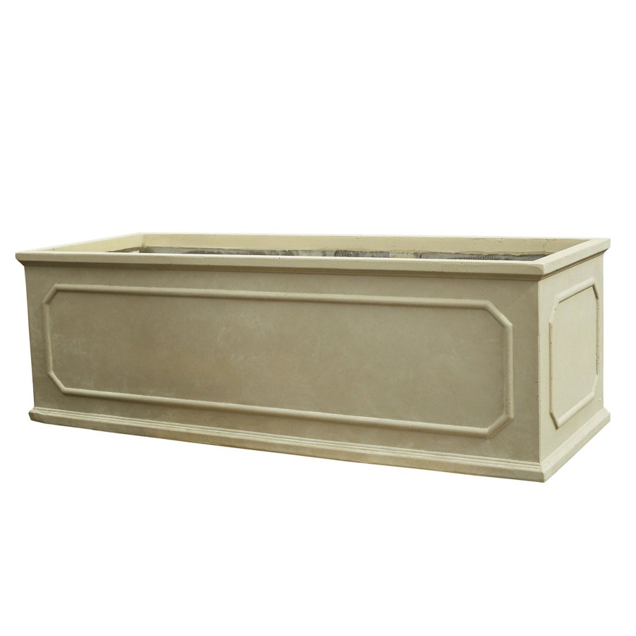 Winward Home Stonecast Long Planter 47" Wide Online