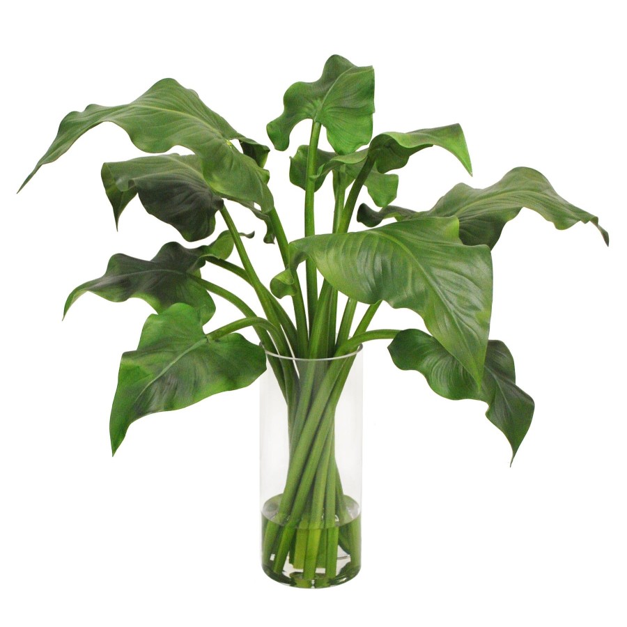 Winward Home Calla Leaf In Slim Round Vase 29" Wholesale