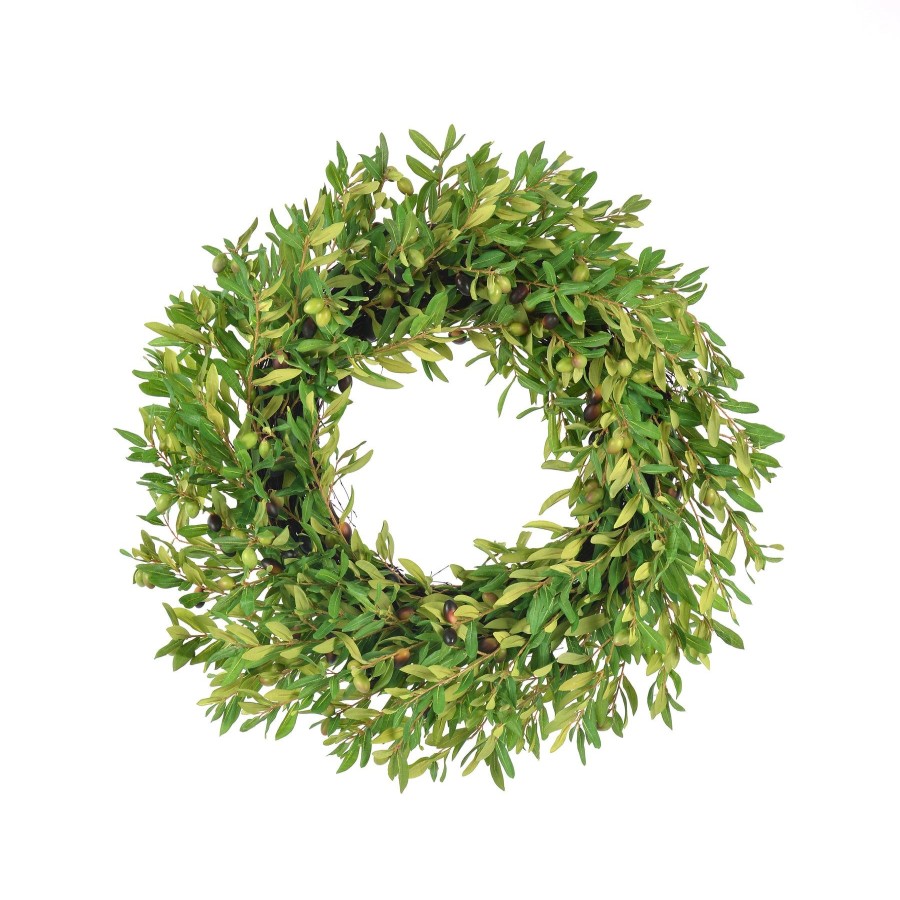 Winward Home Olive Leaf Wreath 30" Clearance