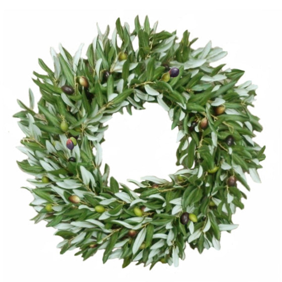 Winward Home Olive Wreath 24" Clearance