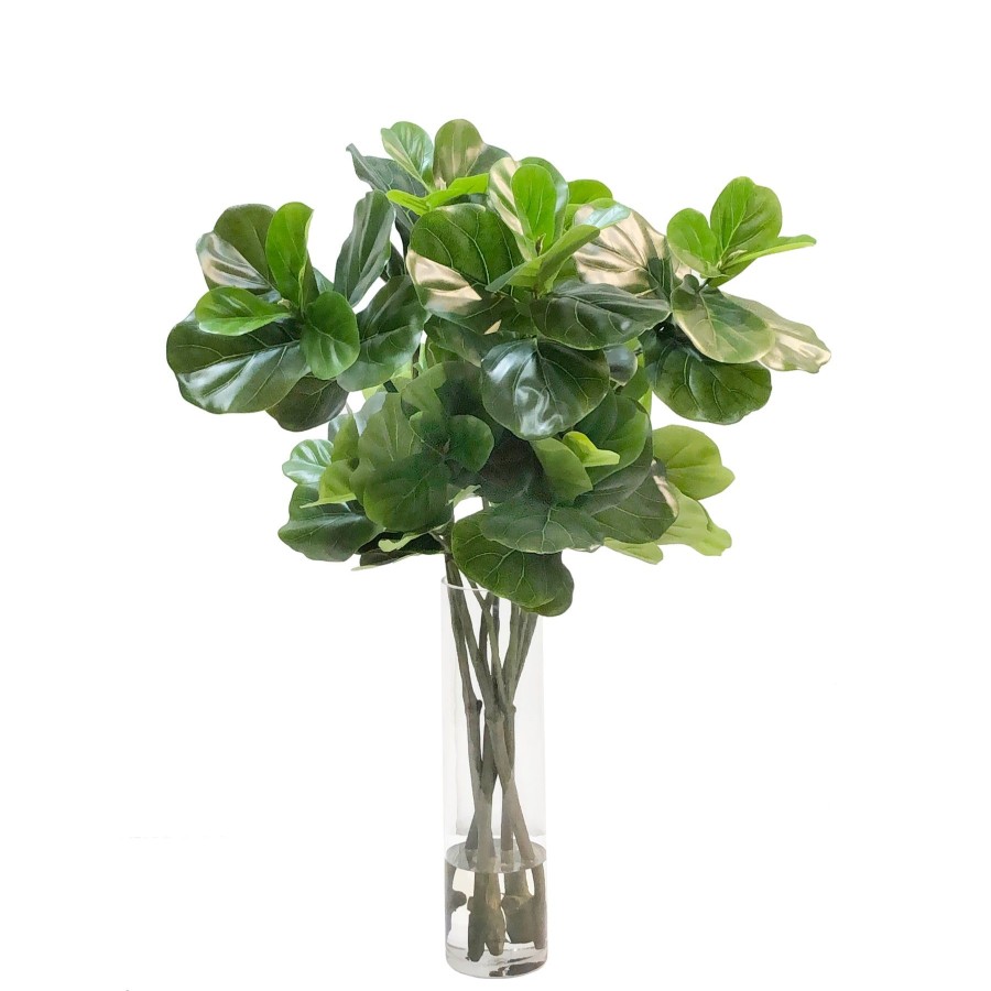 Winward Home Fiddle Leaf In Vase 40" New