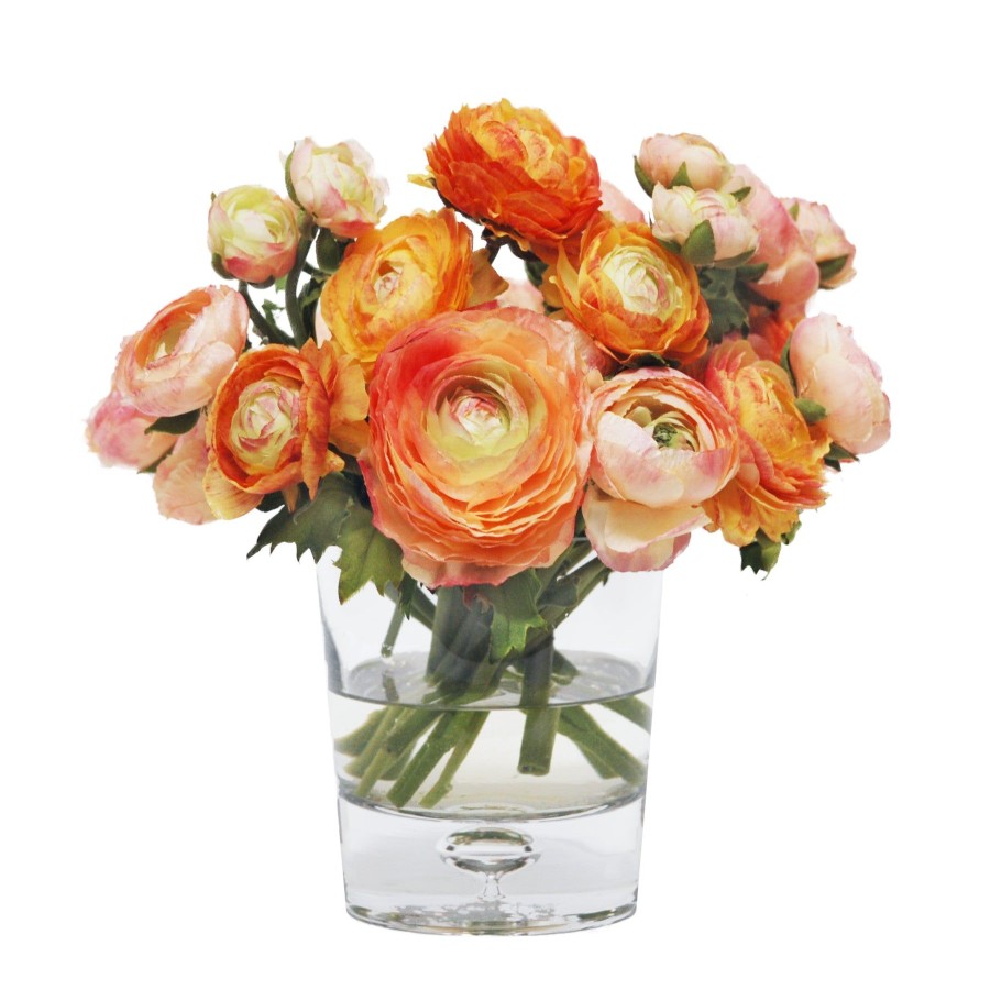 Winward Home Mix Ranunculus In Vase Clearance