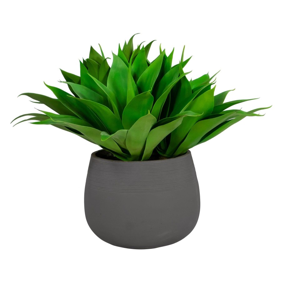 Winward Home Aloe In Stonecast Planter 25" Online