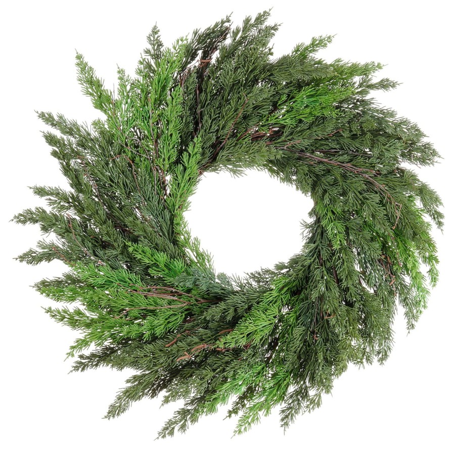 Winward Home Cedar Wreath 30" New