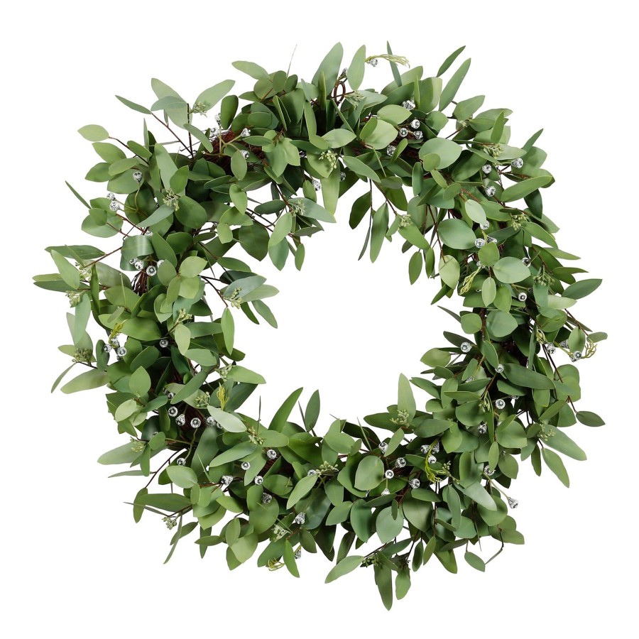 Winward Home Seeded Eucalyptus Wreath 30" Wholesale