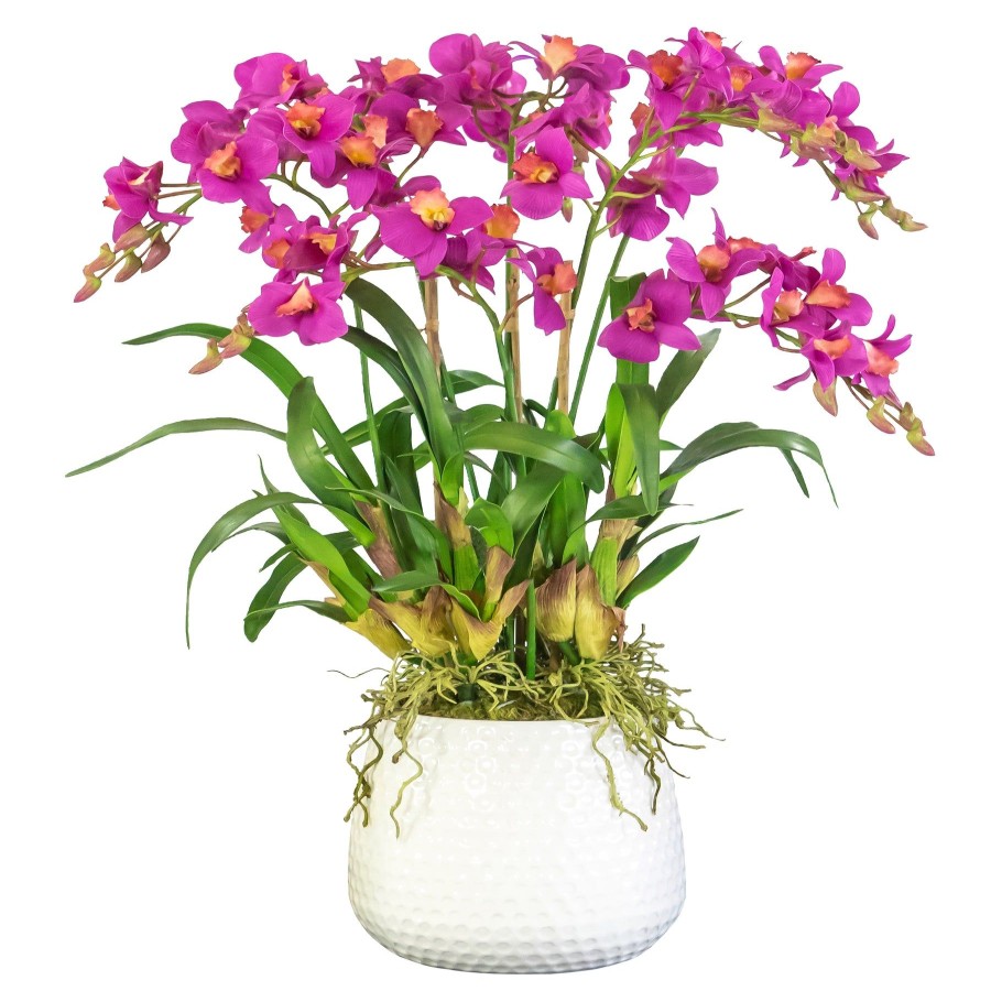 Winward Home Dancing Orchid In Durian Cache Pot (Whd243-Oh) Online