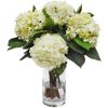 Winward Home Hydrangea In Glass Vase (Whd164-Whgr) Best