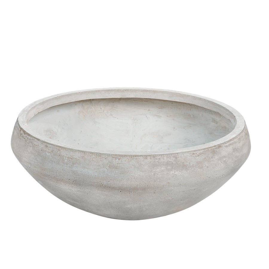 Winward Home Tapered Bottom Stonecast Bowl 27" Wide Wholesale