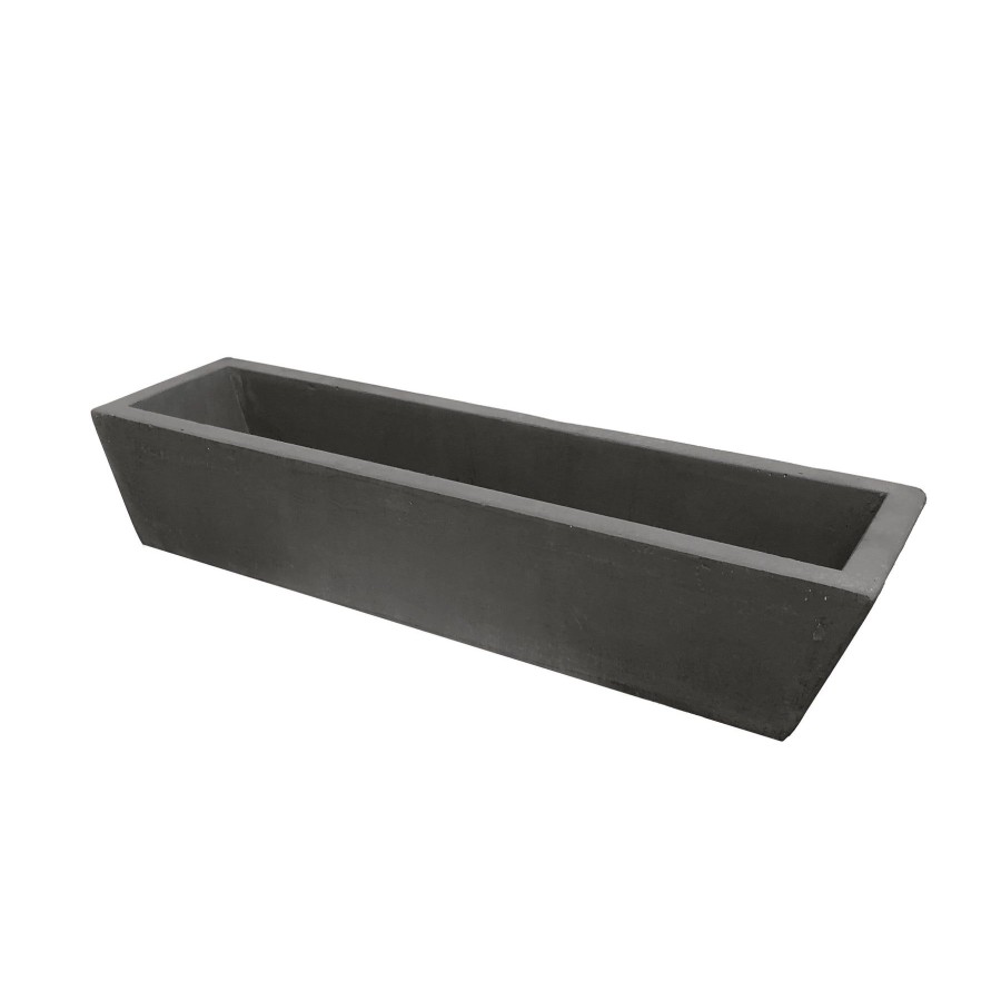 Winward Home Stonecast Trough Planter 30" Wide Best