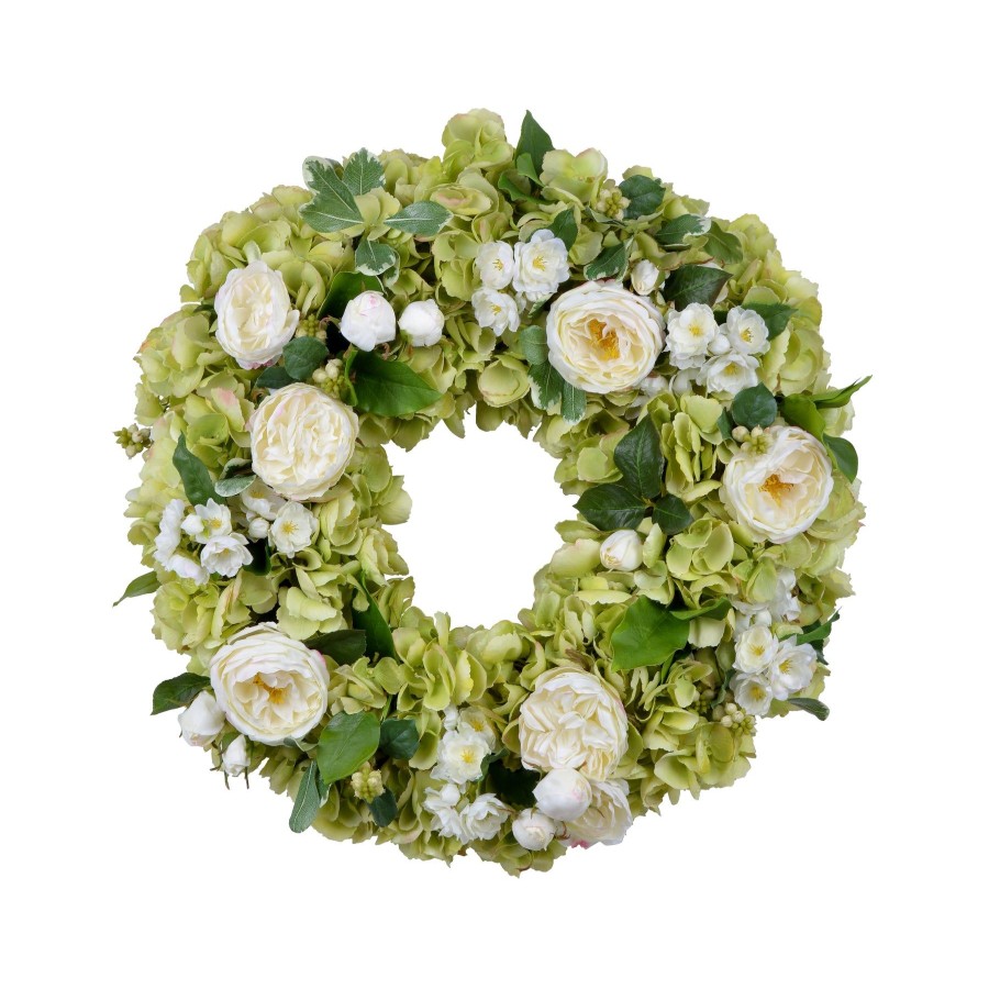 Winward Home Rose Hydrangea Wreath 24" Best