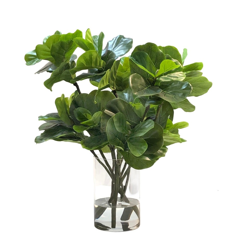 Winward Home Fiddle Leaf In Vase 33" Clearance