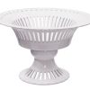 Winward Home Cutwork Compote Decorative Bowl 8" Wholesale