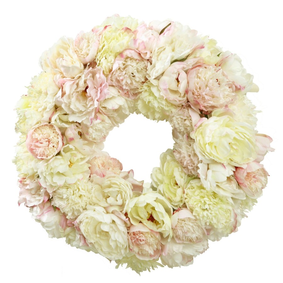 Winward Home Peony Wreath 24" Hot